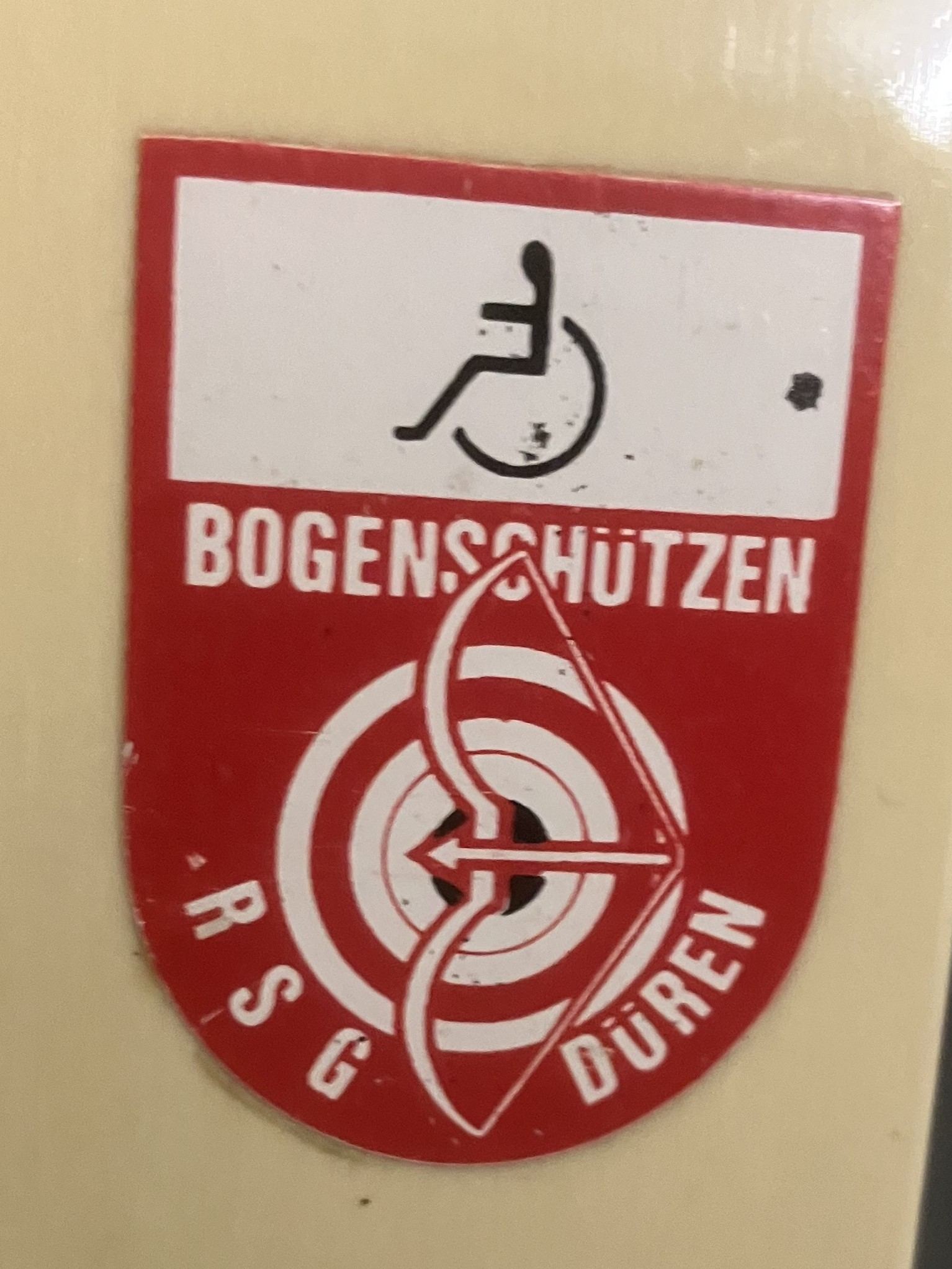 Aufkleber altes Wappen