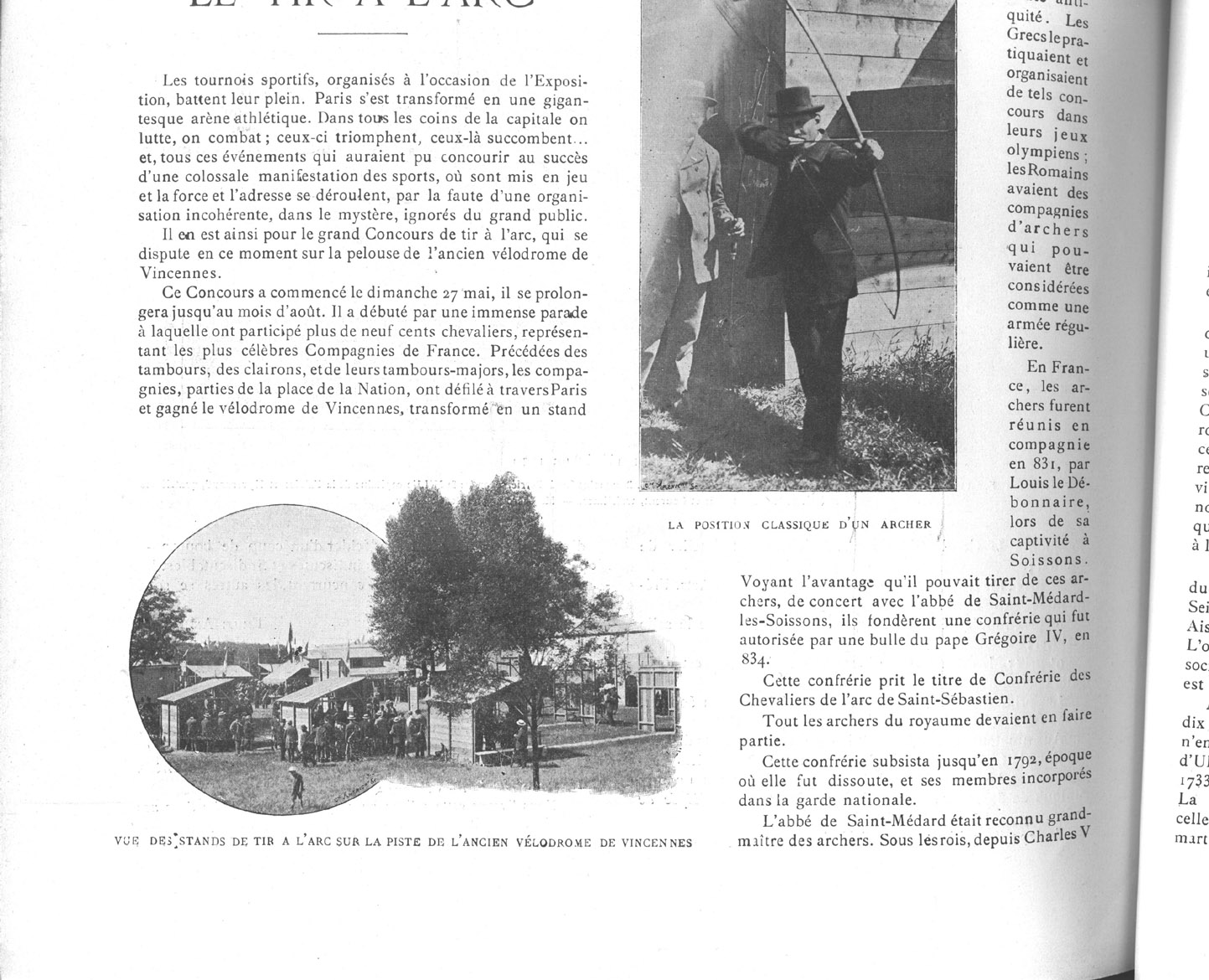 Bogenschie�en 02 - Le Sport Universel Illustr�