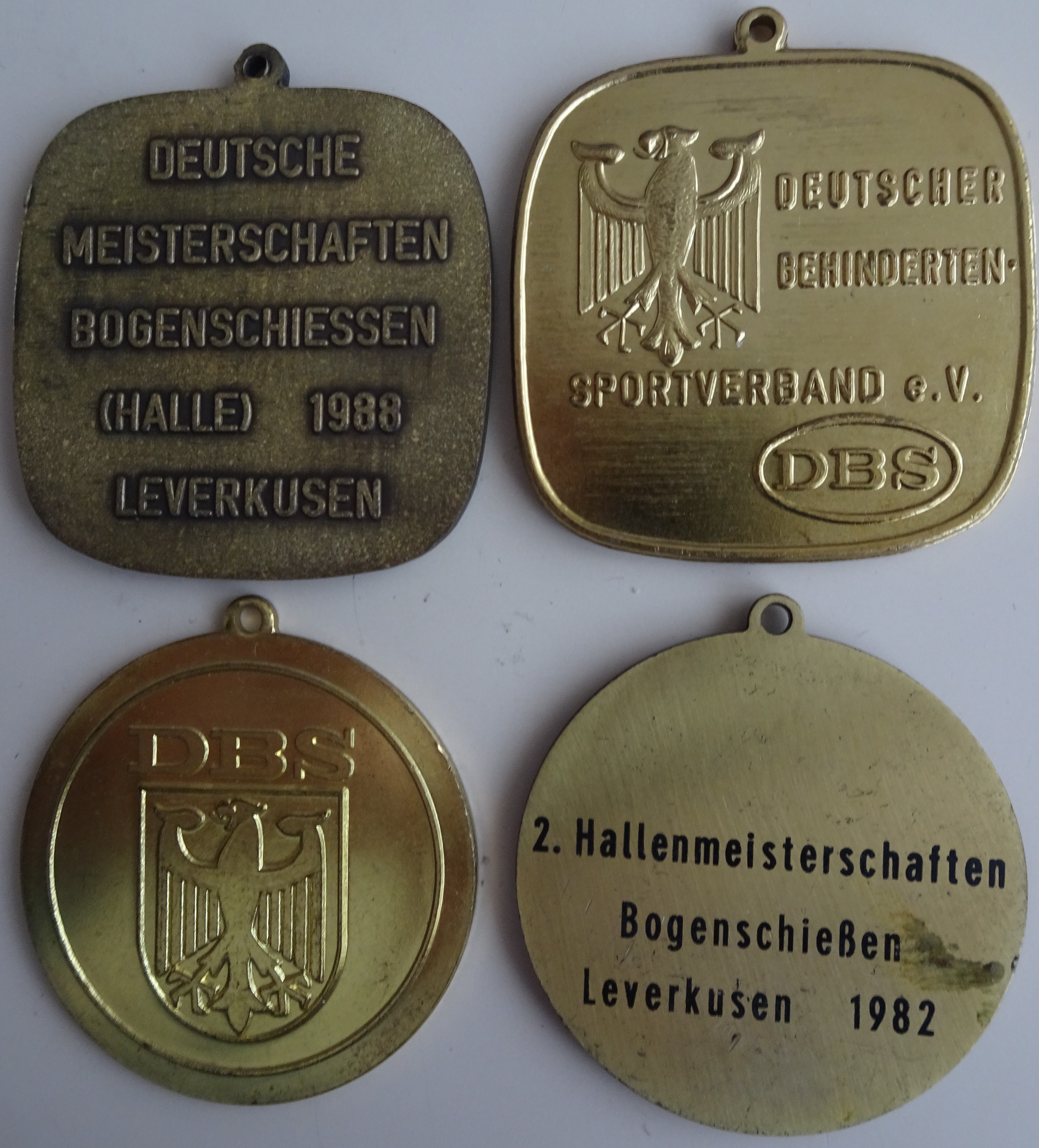 Medaillen DBS