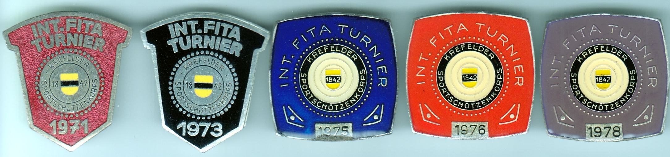 Pins FITA-Turnier